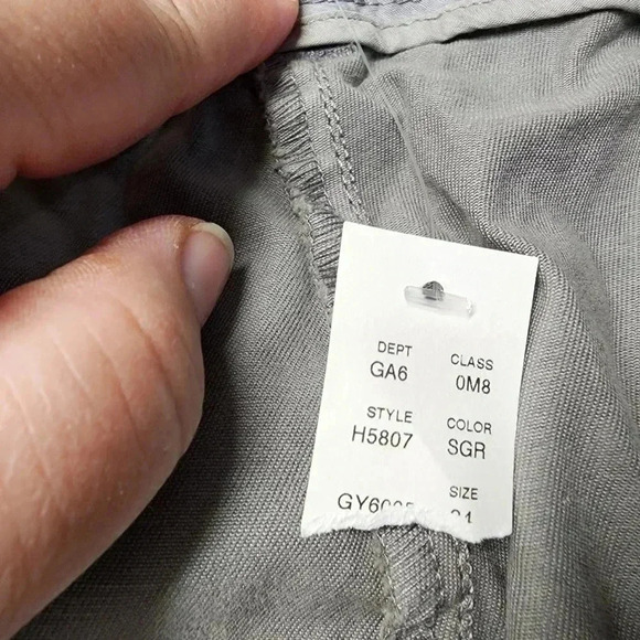 NWT J. Crew Gray Chino Shorts Plus Size 24 - Picture 7 of 10